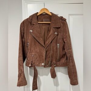 Blank NYC Suede Moto Jacket